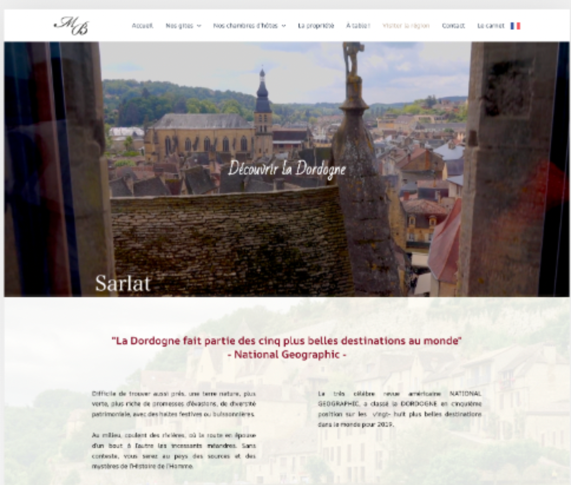 Création de sites web sur mesure pour gîtes et chambres d'hôtes par Bon site bon genre, avec des fonctionnalités avancées comme la réservation en ligne, blog, et intégration multilingue.